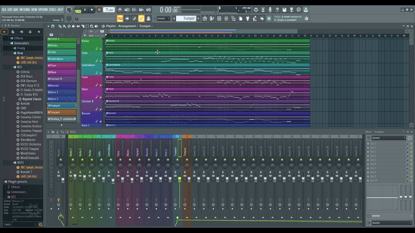 Thousand Years Arrangement Cover